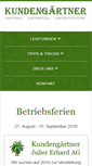 Mobile Screenshot of kundengaertner.ch